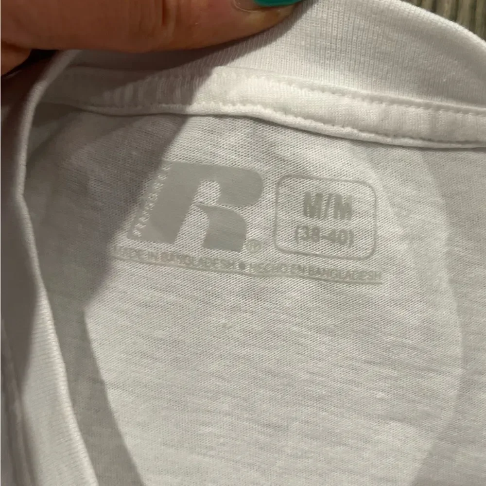 Russell Athletic Mens T-Shirt Indiana Hoosiers Short Sleeve White Red Size M - Picture 5 of 6